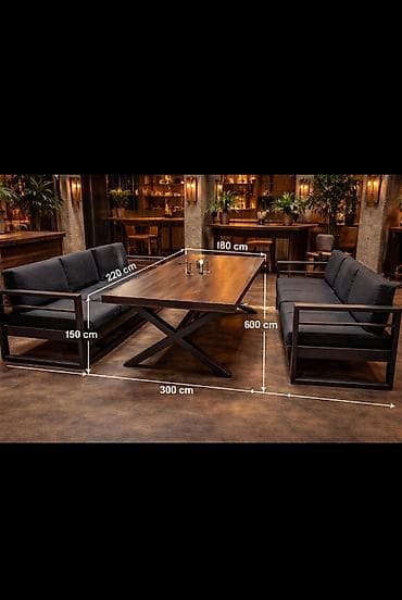 Restoran mebeli: 💫RR Restaran ucun dest divan masa birlikde 950 azn yeni Sifariş vere — 1