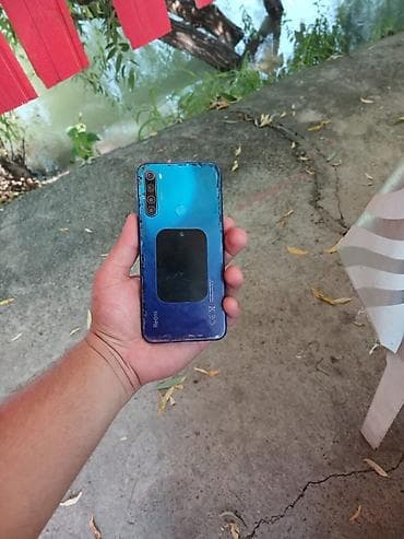 Mobil telefon və aksesuarlar: Xiaomi Mi 8, 64 GB, rəng - Mavi, 
 Barmaq izi — 3
