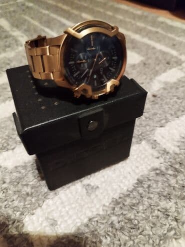 saat smart: Qol saatı, Diesel, rəng - Qızılı — 3