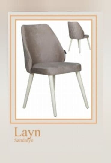 Qonaq otağı üçün, Yeni, Qatlanmayan, Stul