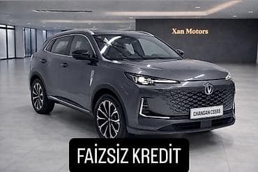 Changan CS55 Plus FAİZSİZ KREDİT Polniy full komplektasiya Şarj
