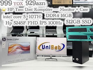 hp monoblok: Masaüstü kompüter HP 290 G4 Şəhər: Bakı Çatdırılma?: Bəli ⭐ HP Tam — 2