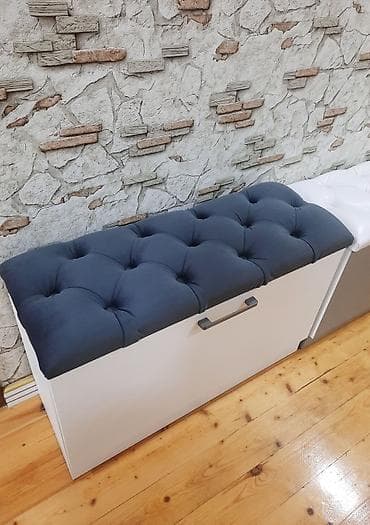 Yeni, Pufik oturacaq, Parça, rəng - Ağ, Kredit yoxdur, Şəhərdaxili pulsuz çatdırılma