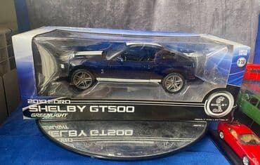 metbex tavan modelleri: Коллекционная модель Ford Mustang Shelby GT500 blue with white stripe — 2