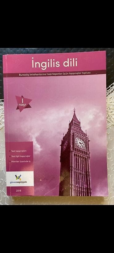 Güvən nəşriyyatı test toplusu, az işlənib, cavabları da var, içi