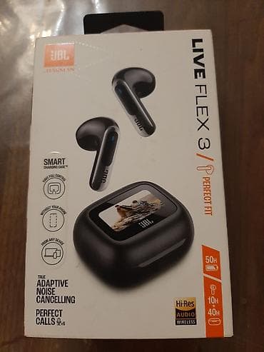 İşlənmiş Simsiz (Bluetooth) Qulaqcıqlar, JBL, rəng - Qara — 2