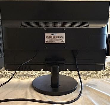 manitor 27: VIVA 19” LED monitor - Model: VUA19D - Ekran ölçüsü: 19 düym, LED — 2