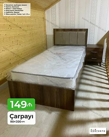intex matras: Çarpayı – 90×200 sm - Mexanizm: açılmayan, bazasız - Sıyırma — 1