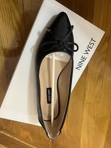 bot 38: Baletkalar, Nine West, Ölçü: 38, rəng - Qara, Yeni — 2