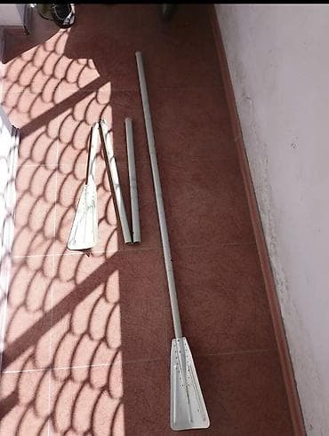 avara sekilleri: Alyuminiyum qayıq avarları – 2 ədəd - Material: yüngül və davamlı — 2