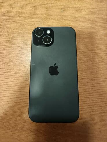 Video oyunlar və konsollar: IPhone 15, 128 GB, Qara, Face ID — 1
