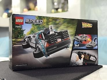 LEGO Speed Champions – Back to the Future DeLorean (77256) -Orijinal