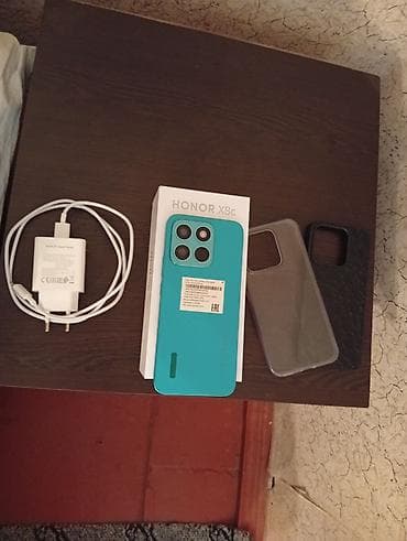 Honor X8c, rəng - Yaşıl, Barmaq izi