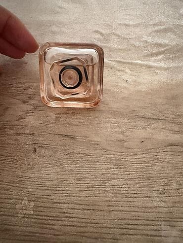 30 ml krem: Lancome tresor 7.5ml- Mini ətir şüşəsi – kvadrat formalı, şəffaf açıq — 1