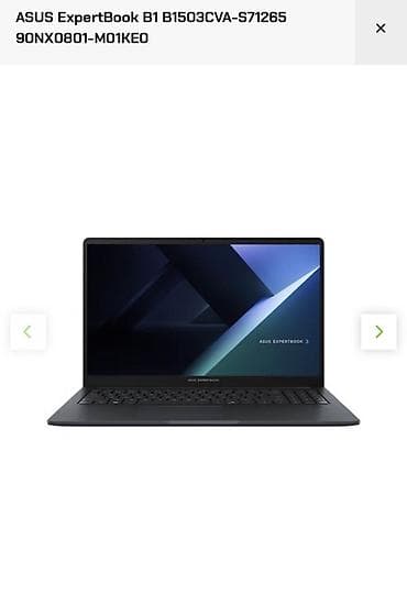 Model asus ExpertBook B1 B1503CVA-S71265 Tip Noutbuk Proqram təminatı