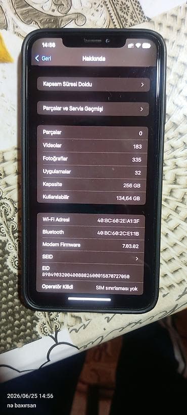 data modem sim card: IPhone Xs Max, 256 GB, Qara — 4