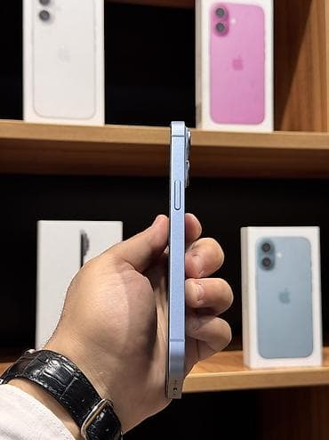 vozol 6 k: IPhone 14, 128 GB, Mavi, Zəmanət, Kredit, Face ID — 5