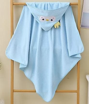 Döşək üzləri: Hamam üçün Yeni rəng - Mavi Mikrofiber Dəsmal, Ödənişli çatdırılma — 2