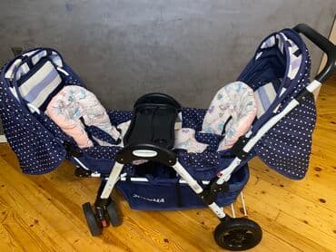 Oyuncaqlar: Əkizlər üçün araba, İşlənmiş, Yaş: 30 ay, Ünvandan götürmə — 2