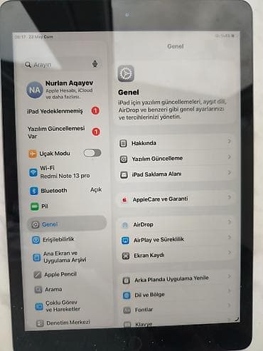 maqintafon kalonka per page 100: Çox super vəziyətdədi inan Xüsusiyyətlər: - Ekran: 9.7" Retina — 4