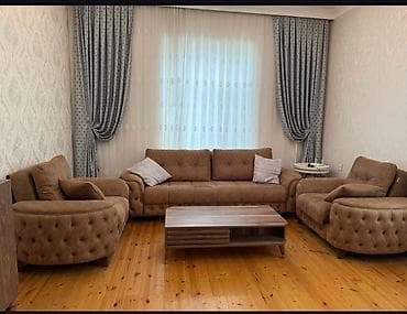 İşlənmiş, Divan, 2 kreslo, Bazalı, Açılan lalafo.az -da İşlənmiş, Divan, 2 kreslo, Bazalı, Açılan