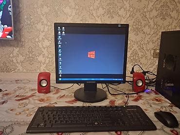 Ev, ofis və dərslər üçün ideal, tam işlək vəziyyətdə masaüstü kompüter