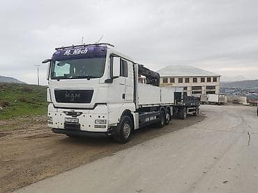 turbo az hidromek: MAN TGS yük maşını + qoşqu və hidravlik kran komplekti - Marka/model — 7