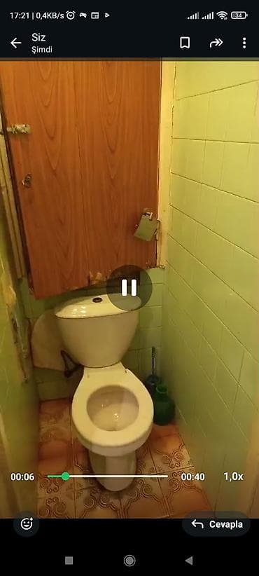 əcəmidə satılan evlər: Ecemide metronun düz yanında 3 otaqlı ev 5/4.400 manata makler haqqı — 3