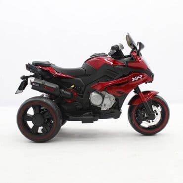 ucuz uşaq maşınları: Fərdi idarəetmə imkanı Komfortlu oturacaq sistemi Rəng: Qırmızı — 2