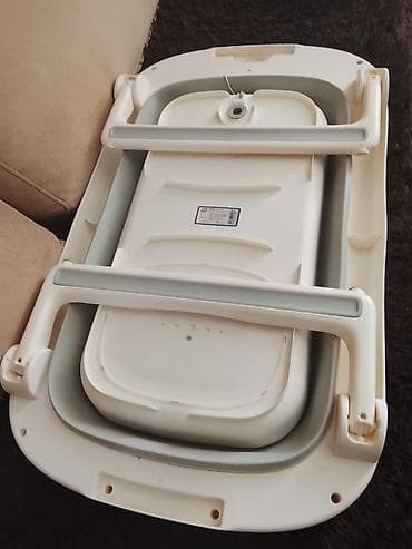 boş çanta: Uşaq üçün qatlanan vanna + yumşaq hamam yastığı Məhsulun — 4