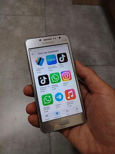 ucuz android telefon: Samsung Galaxy J2 Prime, rəng - Boz — 1