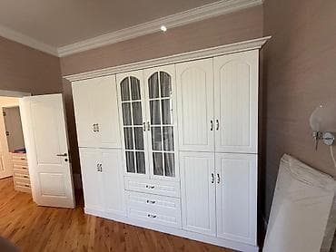 6 qapı, Siyirməli, Ağ, Açılan, Düz dolab — 2