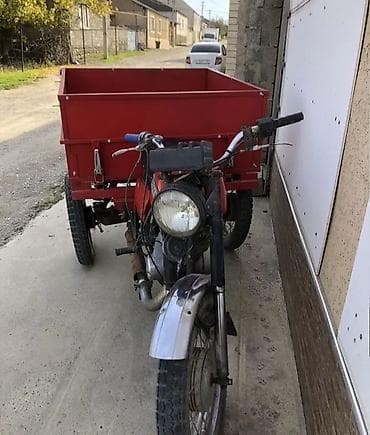 qapı paneli: Yükdaşıma üçün motoüçtəkərli arxa qoşqulu motoskuter - Tip: üçtəkərli — 1