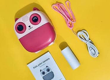 fpv dron: Uşaq üçün termal printerli fotoaparat – Kids Print Camera - Yaş — 3