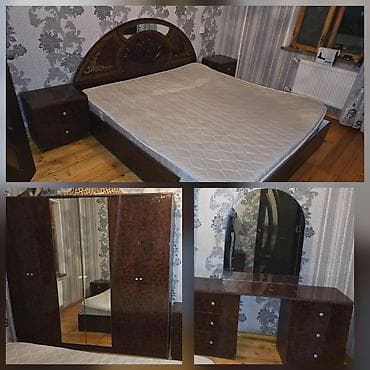 İkinəfərlik çarpayı, Termo, Tumba, Dolab, İşlənmiş — 1
