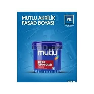 Akril Fasad üçün boya, Mutlu, Suya davamlı — 1