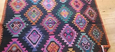 xalca kilim: Qədim xalça, 1950 il, Azərbaycan, Vəziyyəti: Yaxşı — 1