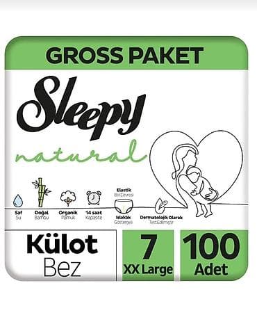 Sleepy Natural Külot Bez – Gross Paket - Növ: Külot tipli uşaq bezi - lalafo.az -da Sleepy Natural Külot Bez – Gross Paket - Növ: Külot tipli uşaq bezi -