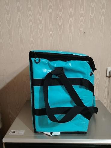 Холодильное оборудование: İzotermal çatdırılma çantası - Rəng: firuzəyi, qara fermuar və — 3