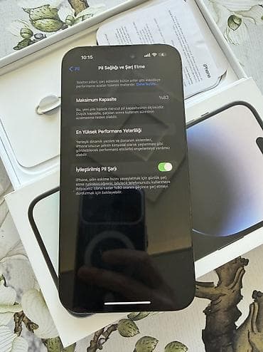 iphone baki: IPhone 14 Pro Max, 128 GB, Qara — 4