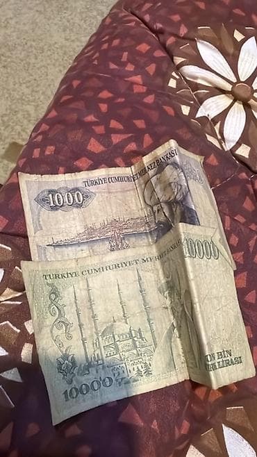 turk sazlari: Kolleksiya üçün köhnə kağız pullar dəsti Təsvir: - Türkiyə — 1