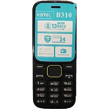 KGTEL B310 düyməli mobil telefon Xüsusiyyətlər: - Uzunmüddətli