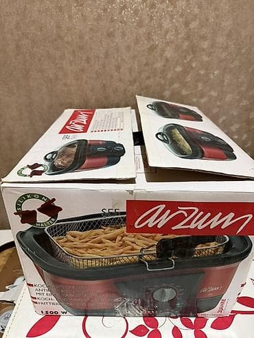 Arzum “Şef” çoxfunksiyalı fritöz və bişirici - Güc: 1500 W - lalafo.az -da Arzum “Şef” çoxfunksiyalı fritöz və bişirici - Güc: 1500 W -
