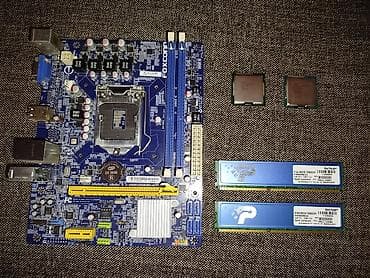 plata ddr2: Foxconn H61 COMBO Foxconn H61 (1155) + G640 + G2030 + 4GB RAM Patriot — 1