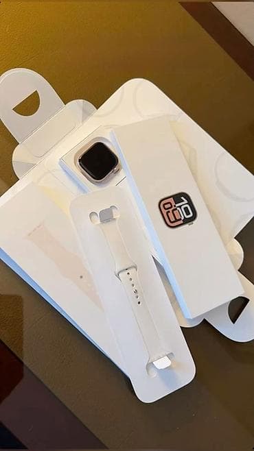 Smart saatlar: * Model: Apple Watch Series 10 (GPS) * Korpus: 42 mm * Material — 1