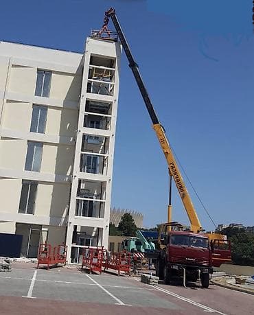 kamaz siqnali: KamAZ kran 5320, 25 tonluq, 3 mostludur. Maşın çox ideal — 8