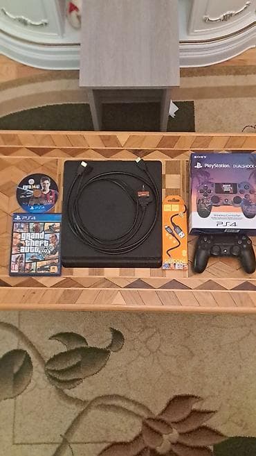 video kart: PlayStation 4 Slim oyun konsolu – 500 GB (təxminən 408,5 GB faydalı — 1