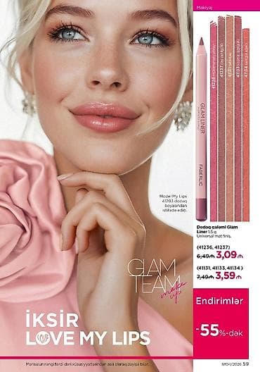 FABERLIC dodaq məhsulları – Glam Team və Love My Lips seriyası 1) Mat — 3