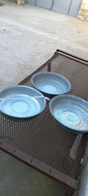 hava peci: Məhsul: Sinklənmiş (qalvanizli) metal sini dəsti 50 manat.Sovet — 2