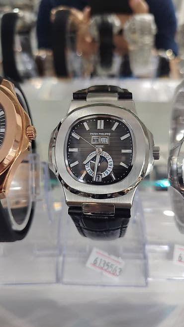 sensor saatlar: Patek Philippe Nautilus stili kişi qol saatları – çoxfunksiyalı, zərif — 4